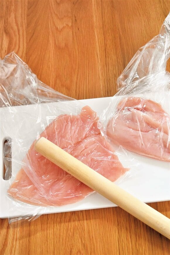 棒と鶏むね肉