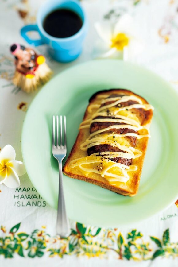 ハワイ風ロコモコトースト