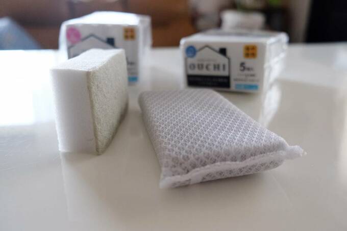 不織布つきのハードスポンジ