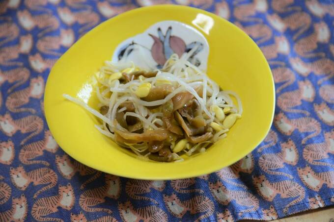 モヤシレモンザーサイあえ