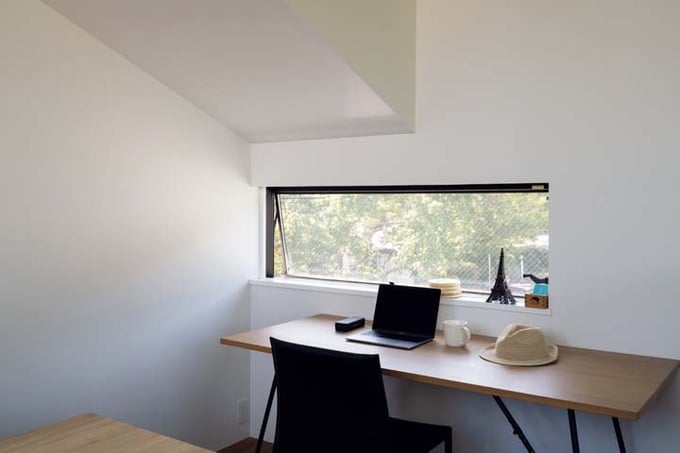 LDKの一角にあるワークスペース