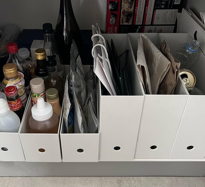 ファイルボックスのゴミ箱