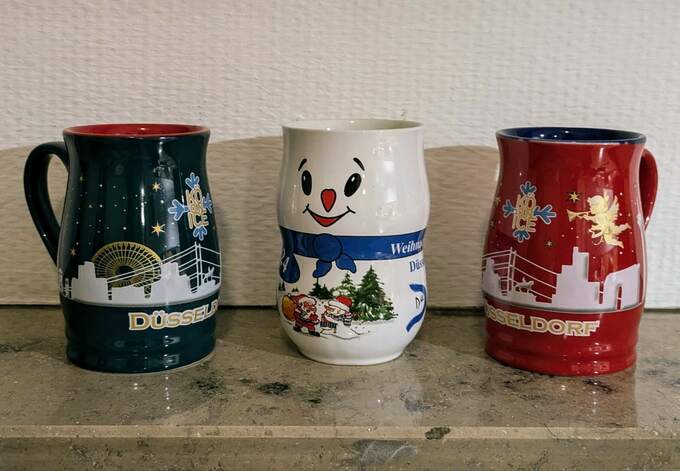 ホットワインのカップ