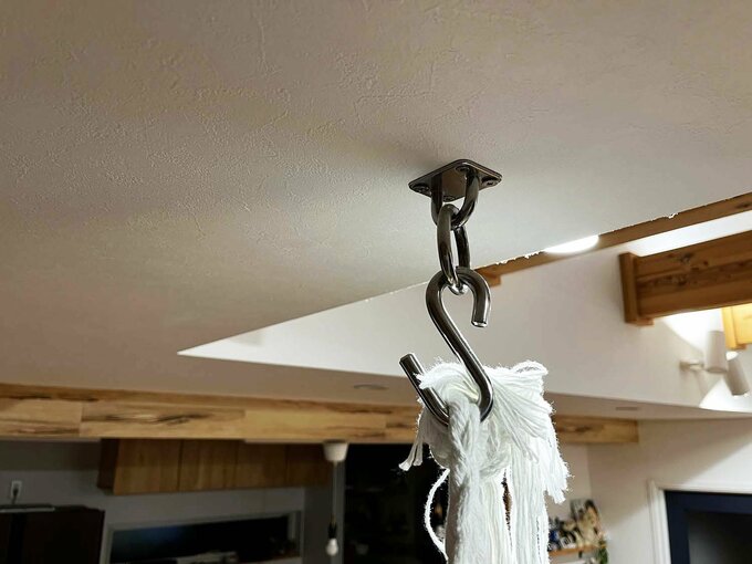 ハンモックの上部