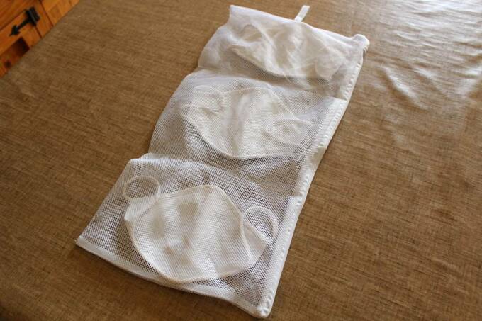 3ポケットにマスク