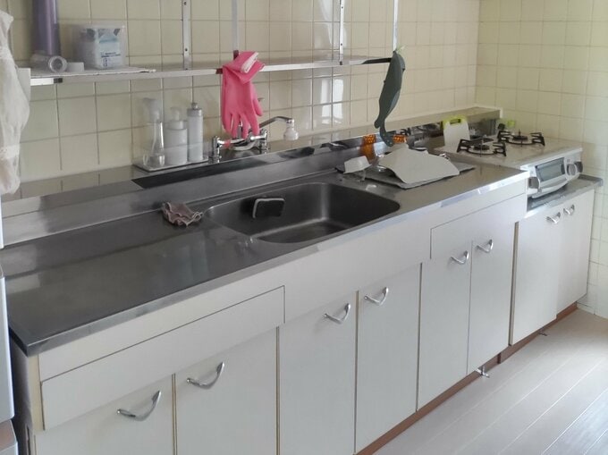 リメイク前の台所