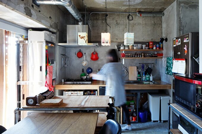 壁づけキッチン