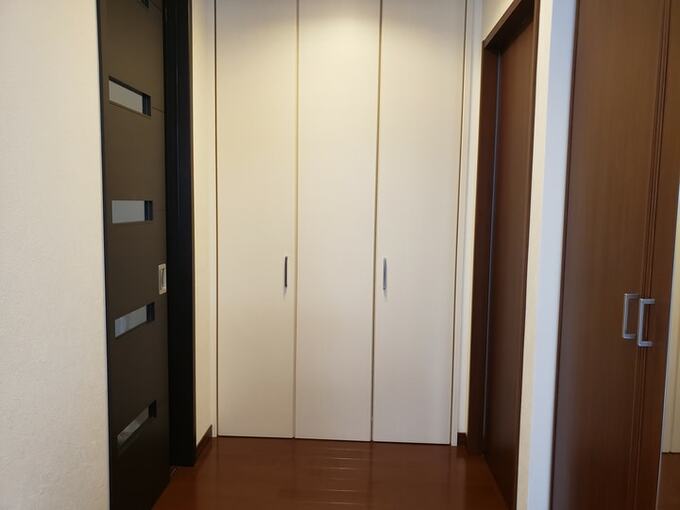 二世帯住宅の共用の玄関