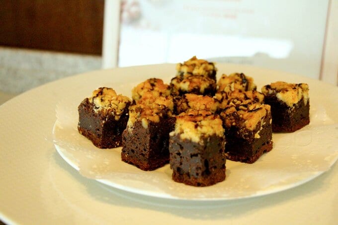 ブラウニーは程よい甘さで絶品