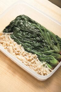 おひたしが水っぽくなってしまいます