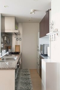 キッチンはつるす収納が本領発揮