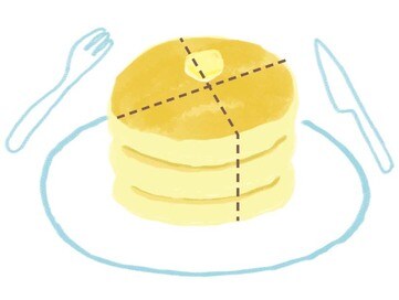 崩れやすいカレイの煮つけ、重ねられたパンケーキ…美しく見える食べ方をご紹介します