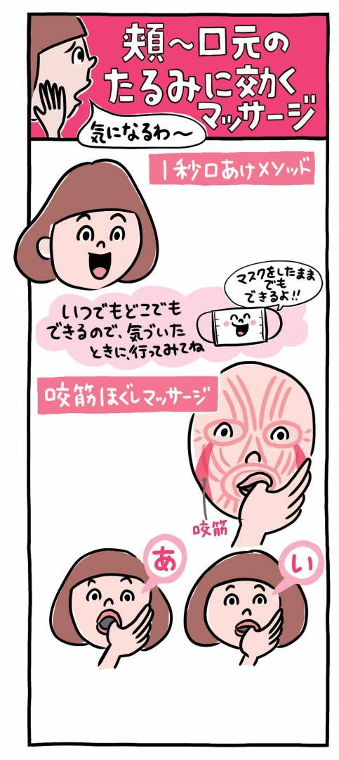 イラストマッサージ