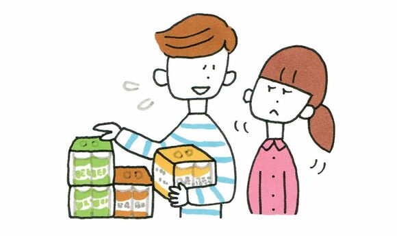 夫や子どもを巻き込む