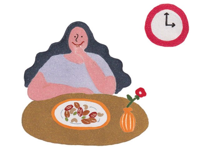 空腹は我慢しない！