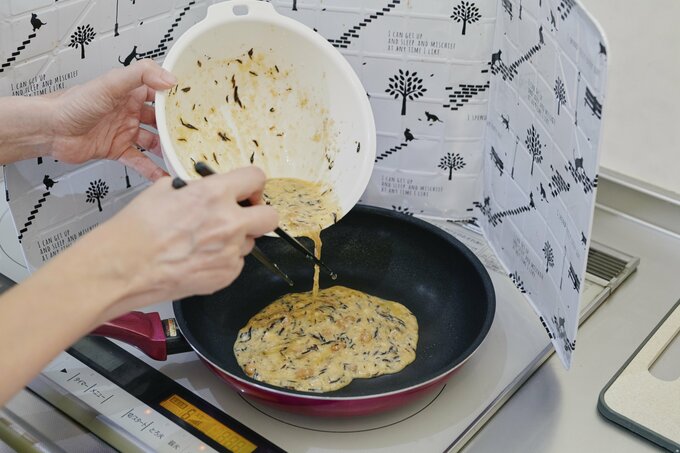 ひじきの煮物をアレンジ3