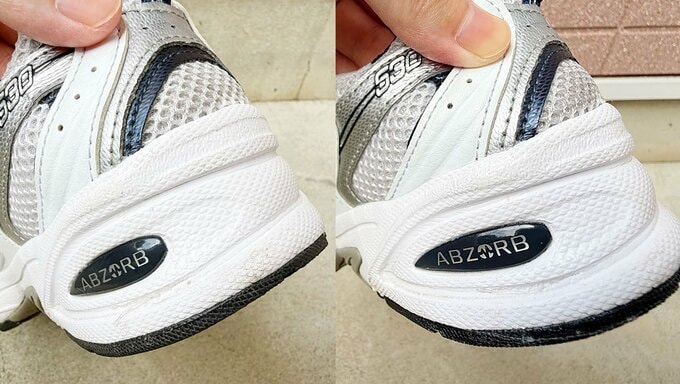 左：BEFORE、右：AFTER
