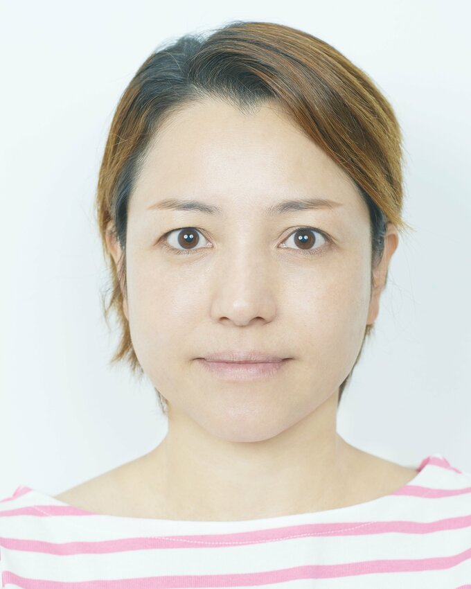 メイク前の佐藤さん