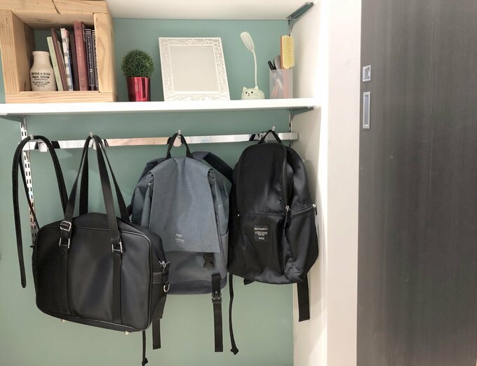 ブラケットを用いたロッドフック