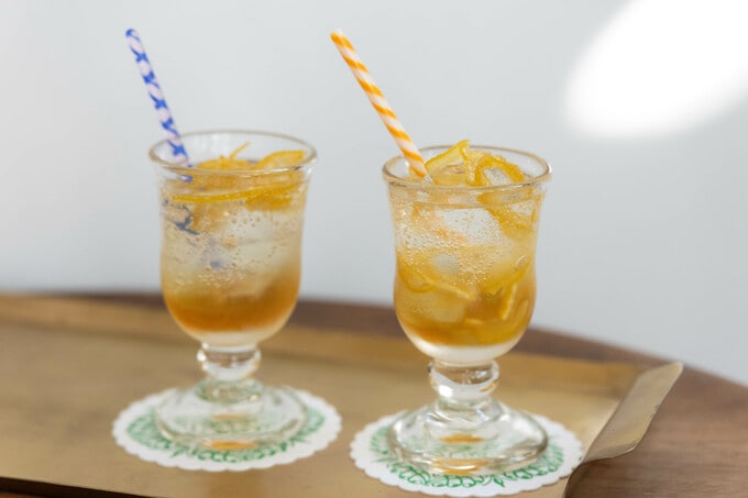 ゆずカンロソーダ