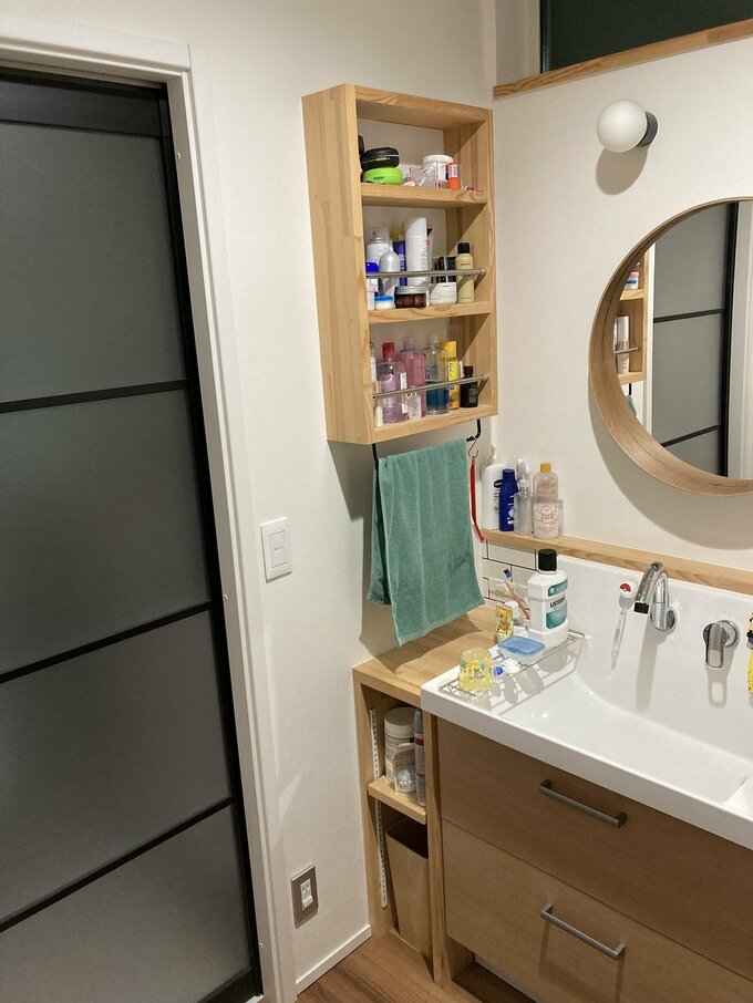洗面所の収納