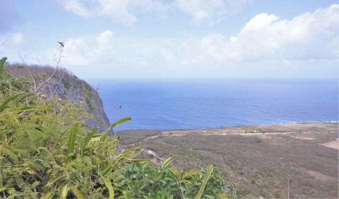 スーサイドクリフの風景