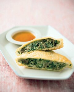 ギョーザ風油揚げ焼き