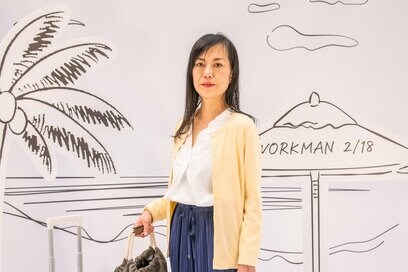 50代からの「ワークマン」コーデ。全身4680円で肌色＆脚の形のお悩みを解決