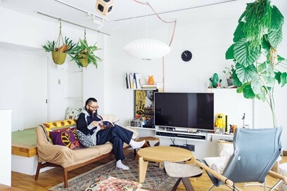 マンションリノベ事例：40代ひとり暮らし、専有面積の1／4をウォークインクローゼットに