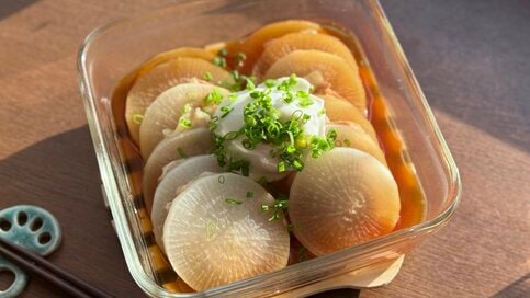 「すき焼き＝鍋」は思い込み！レンジでつくる「すき焼き風おかず」豚肉のうま味がダイコンにしみしみ