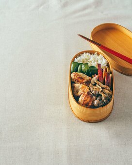 朝10分でつくれるお弁当レシピ。フライパンで一気に3品が完成