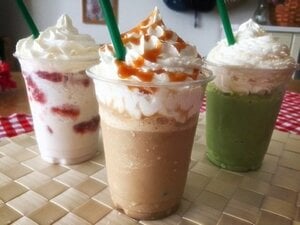 フラペチーノ3種類