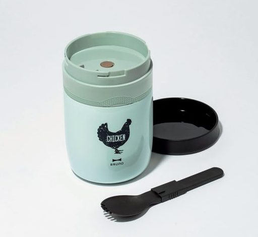 スープジャーと先割れスプーン