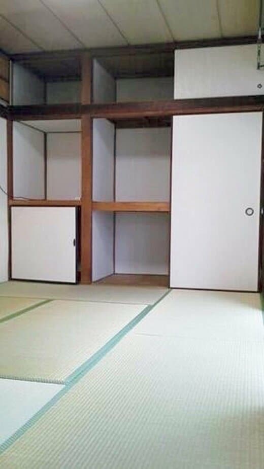和室と和室にある押し入れ