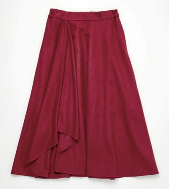 Aラインカラースカート