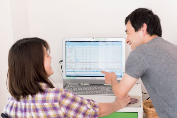 エクセルに記入