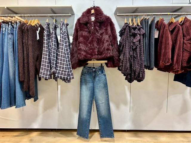 ジーンズを使ったコーデ