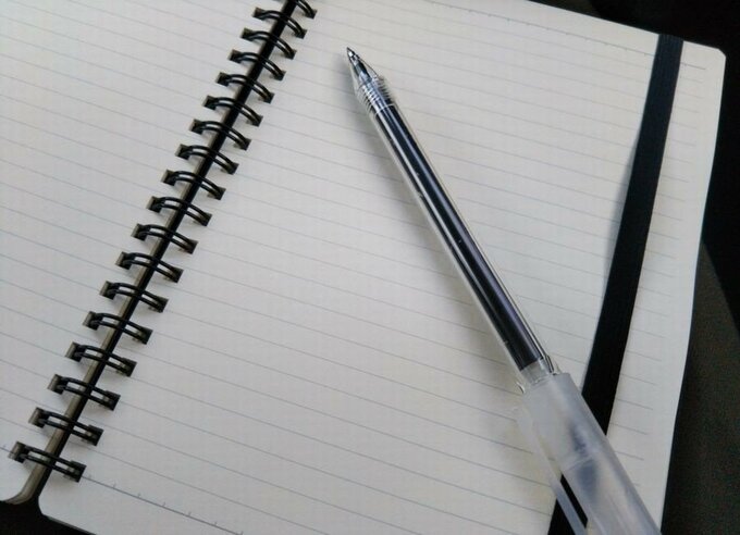 ノートに書き出す