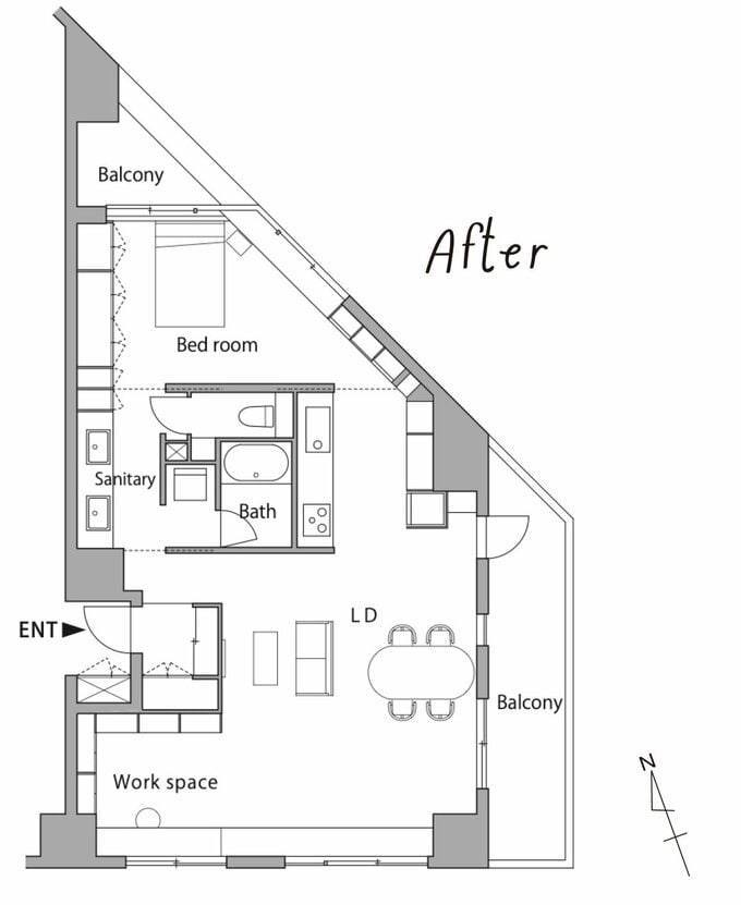 リノベーション後