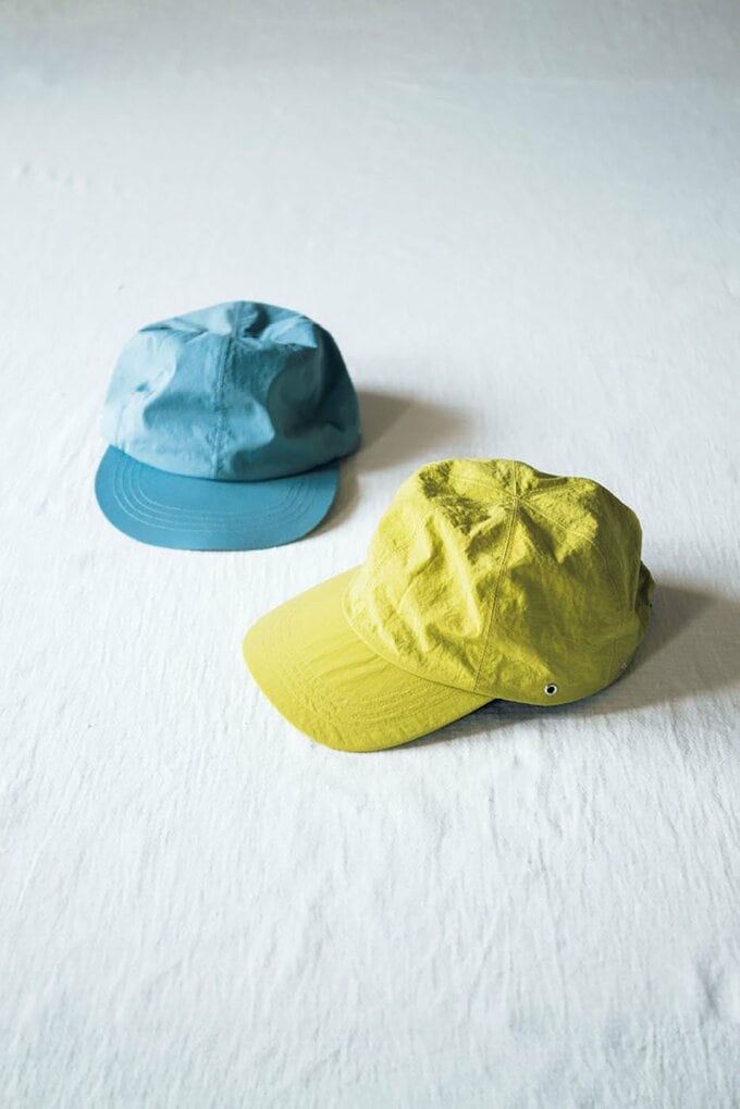 普段着とも相性がいいキャップ