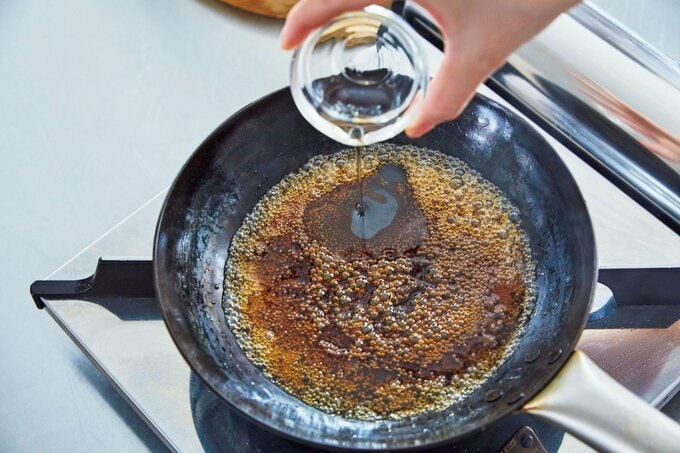 カラメルをつくる