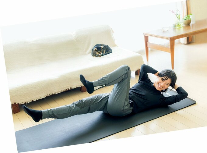 筋トレをする人