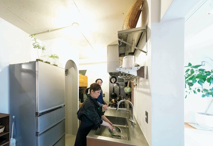 厨房をイメージしたキッチン