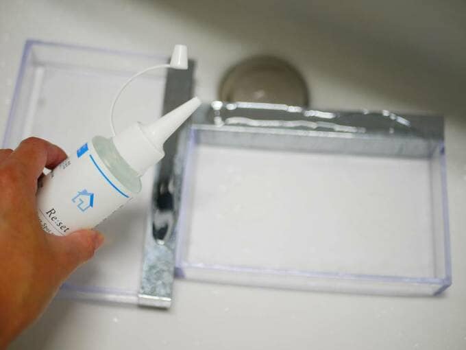 水アカとりジェルとシャンプー置き