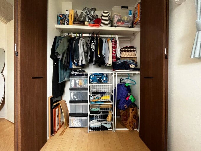 子ども部屋のクローゼット