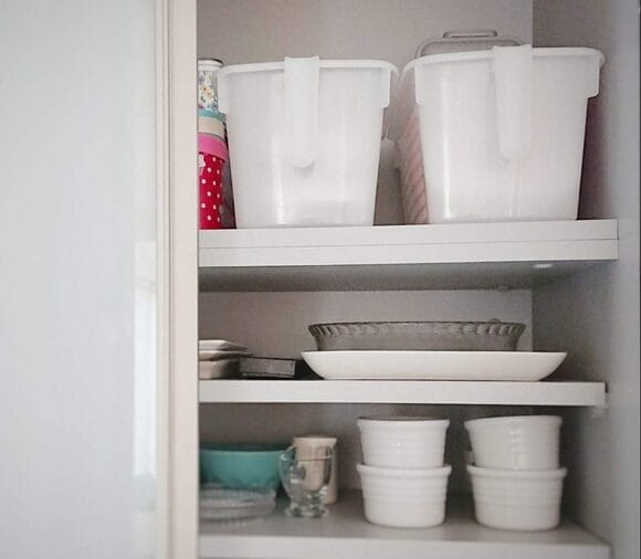 取っ手つきカゴ