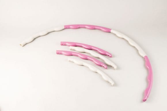 組み立て式エクササイズフープ