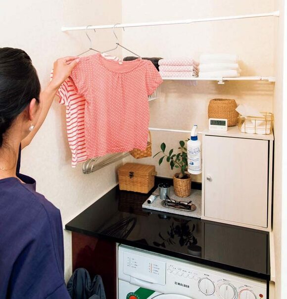 まとめてベランダか浴室乾燥へ