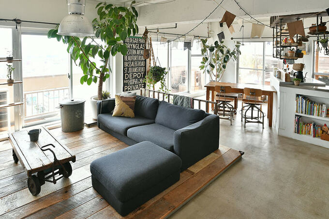 リビング　ソファ