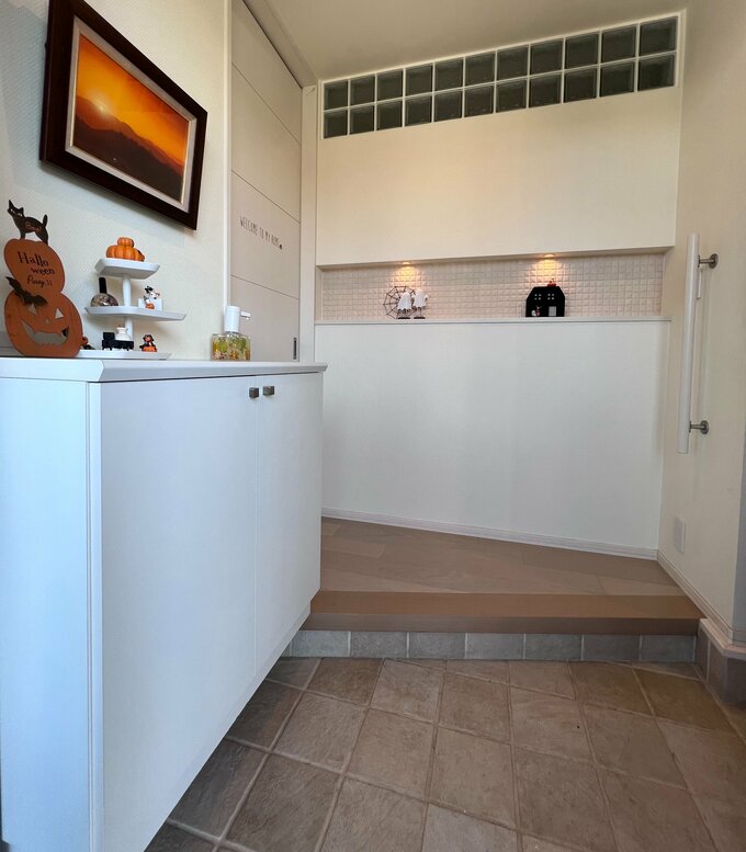 すっきりした玄関